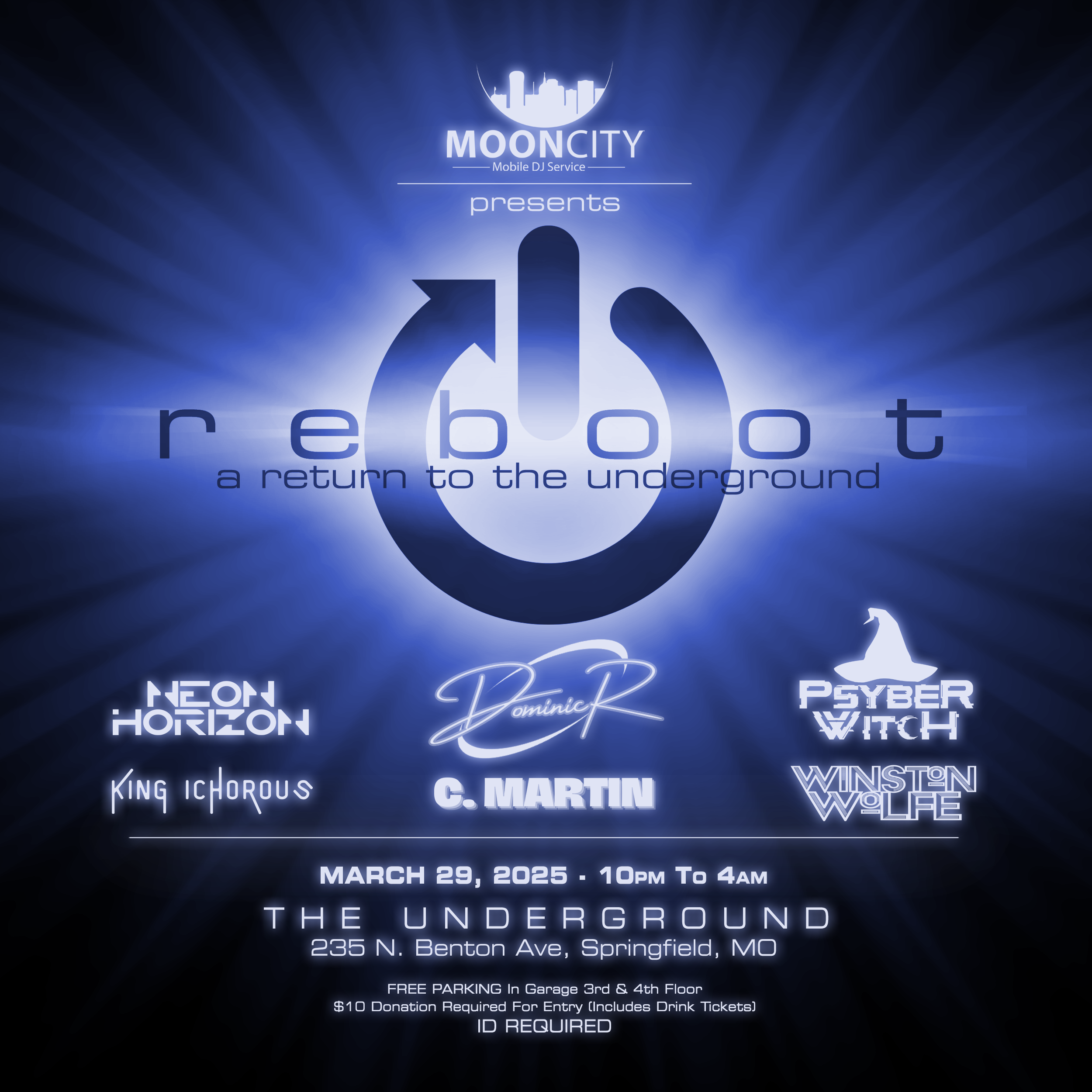 04 - DominicR - LIVE at Reboot 3-29-25 cover art